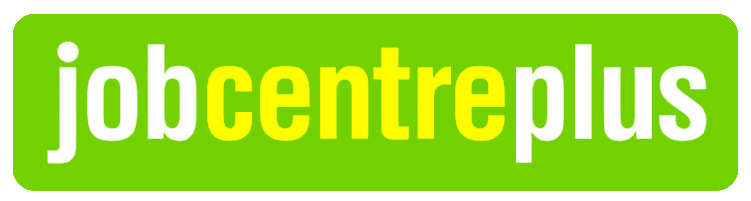 A logo for job centre plus showing the text Job Centre Plus